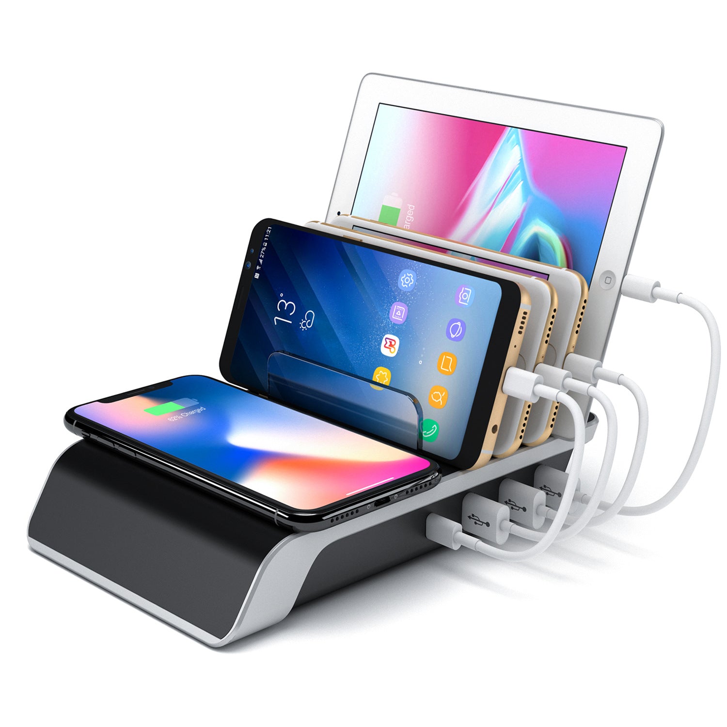Charge Smarter with This Adjustable Phone & Tablet Stand