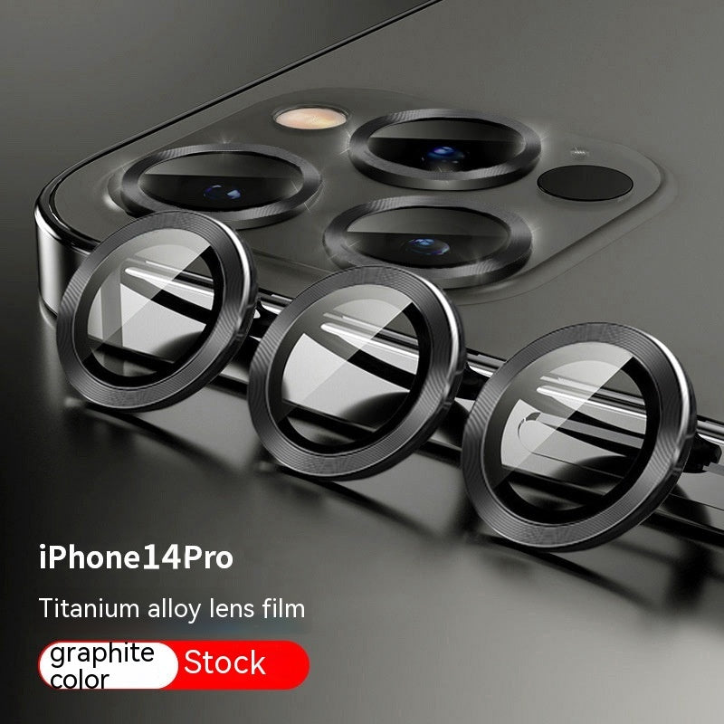 Stylish Rhinestone Lens Protector for Extra Camera Protection