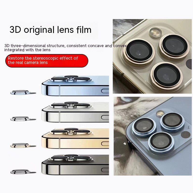 Stylish Rhinestone Lens Protector for Extra Camera Protection