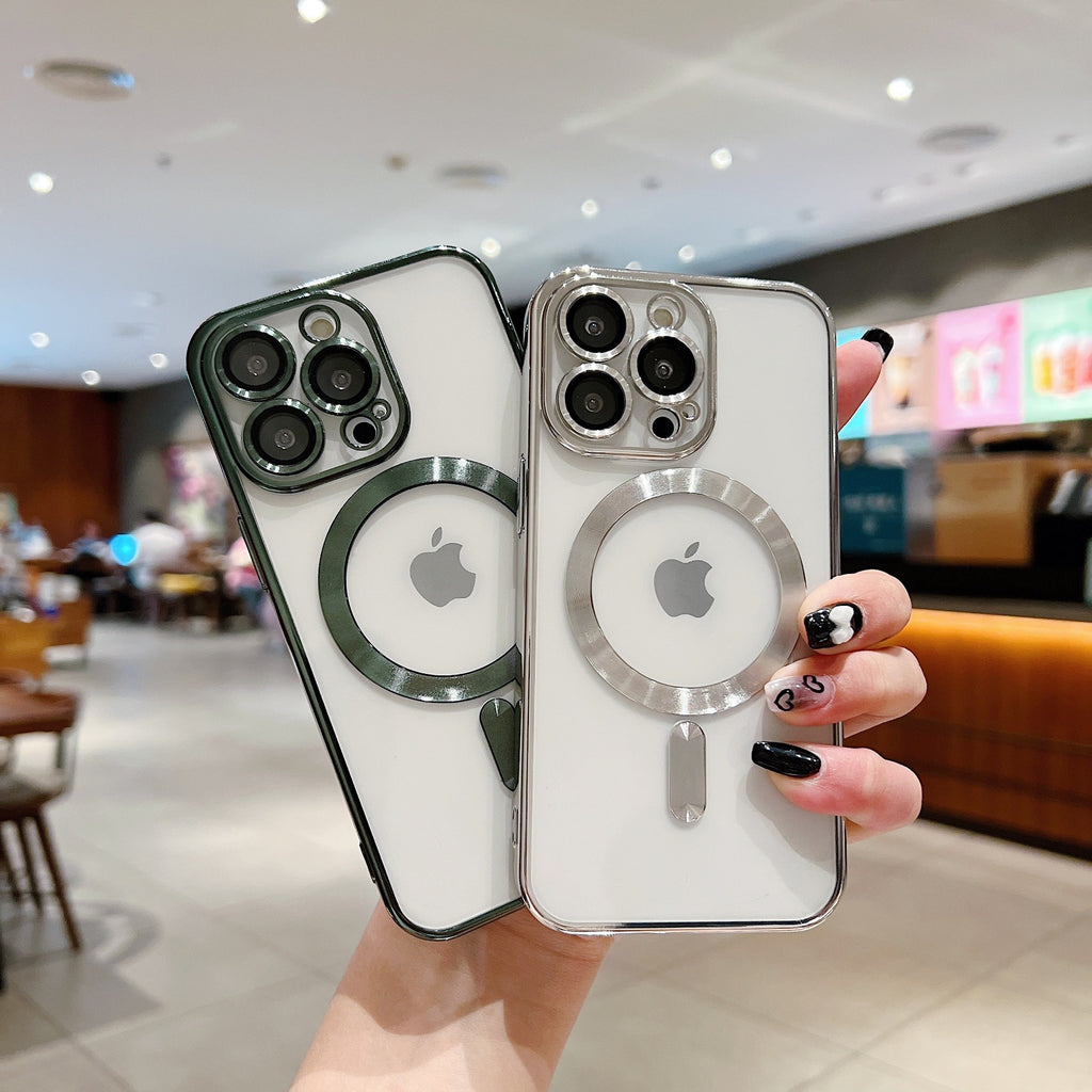 Crystal Clear Magnetic Case for iPhone 13 & 14