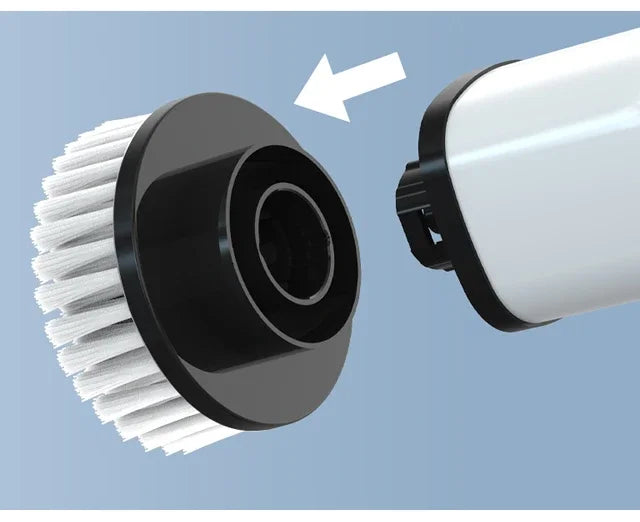 Effortless clean; Electric scrubber
