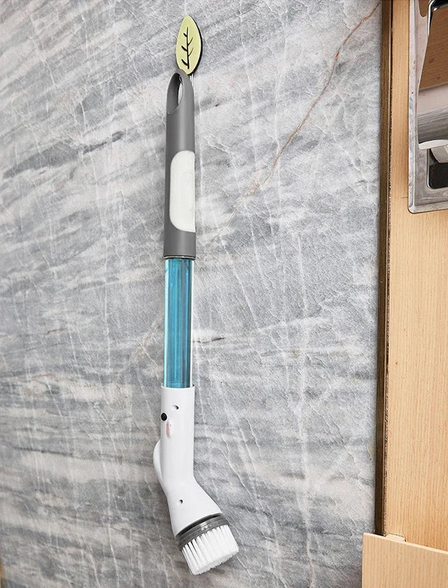 Effortless clean; Electric scrubber