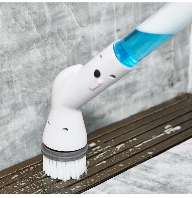 Effortless clean; Electric scrubber