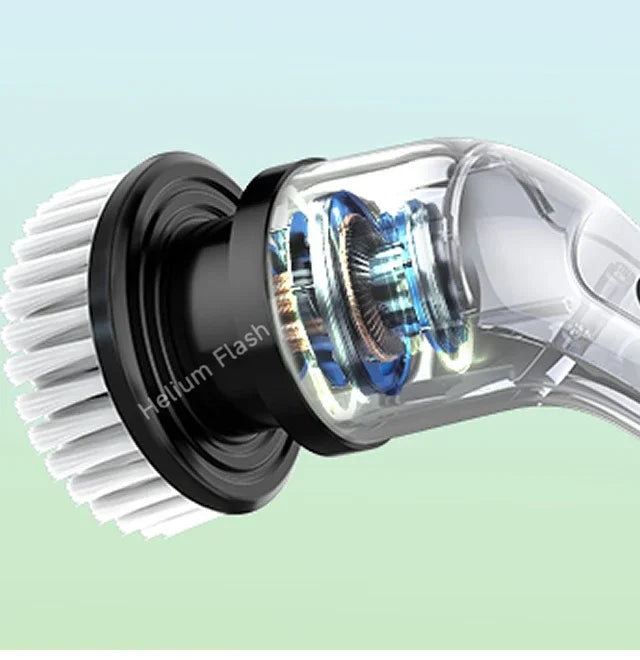 Effortless clean; Electric scrubber