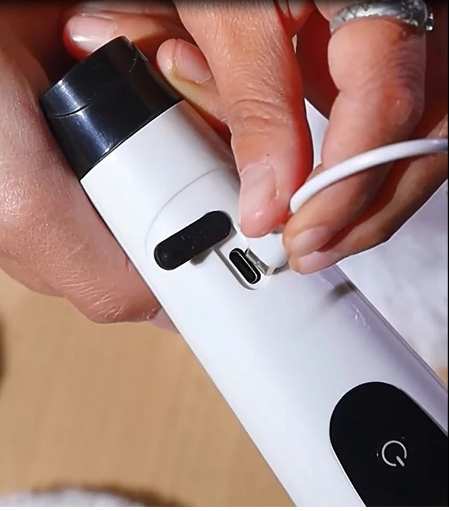 Effortless clean; Electric scrubber