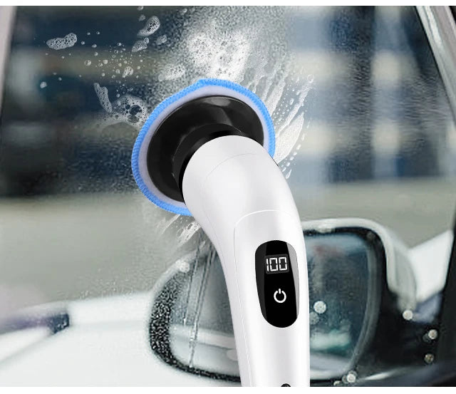 Effortless clean; Electric scrubber
